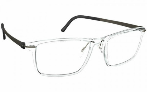 Silhouette Infinity View Full Rim 1610 Eyeglasses, 6560 Grey Ruthenium