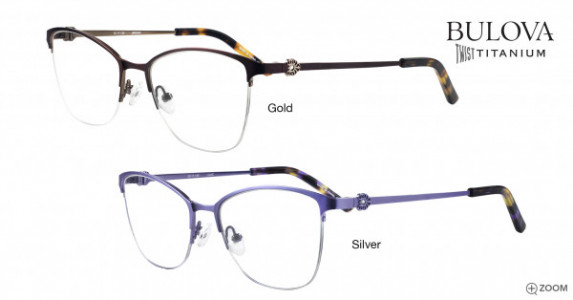 Bulova Didsbury Eyeglasses, Brown