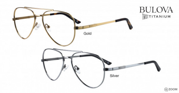 Bulova Chorlton Eyeglasses, Gold