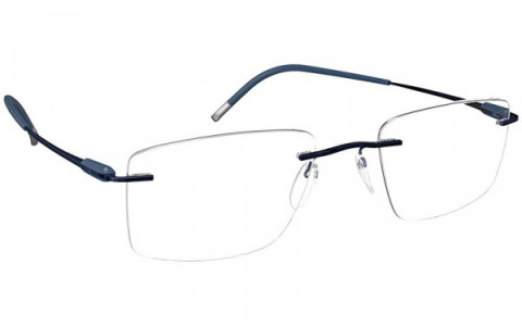 Silhouette Purist MT Eyeglasses, 4540 Trusty Blue