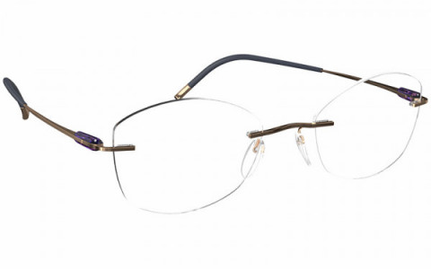 Silhouette Purist MT Eyeglasses, 7530 Creative Violet