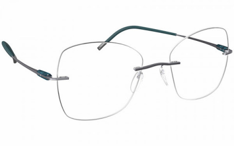 Silhouette Purist MU Eyeglasses, 7110 Loyal Blue