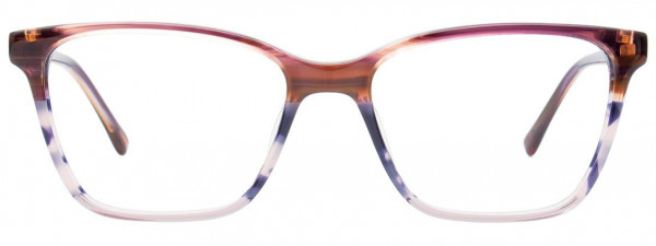 EasyClip EC680 Eyeglasses, 010 - Trans Brown & Marble Pink & Lilac