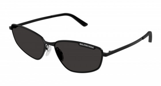 Balenciaga BB0277S Sunglasses, 001 - BLACK with GREY lenses