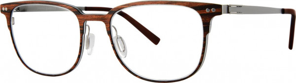 Jhane Barnes Corollary Eyeglasses, Maple