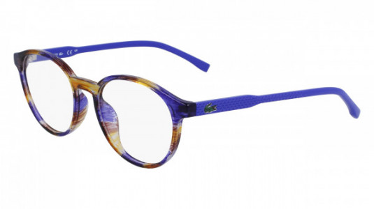 Lacoste L3658 Eyeglasses, (215) HAVANA BLUE
