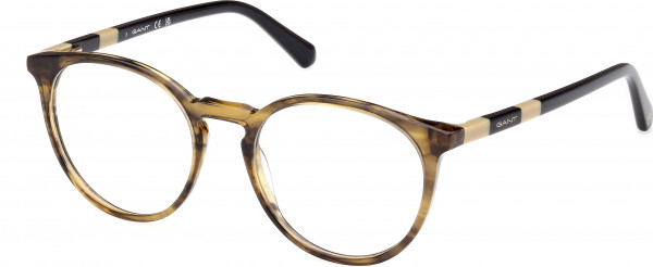 Gant GA3286 Eyeglasses, 056 - Havana/Havana / Shiny Black