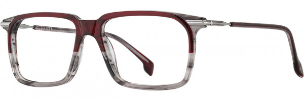 STATE Optical Co Kenwood Eyeglasses, 4 - Garnet Smoke Chrome