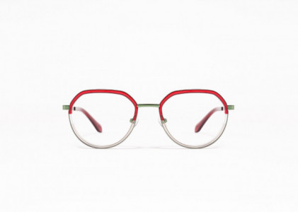 Mad In Italy Balbi Eyeglasses, C03 - Red