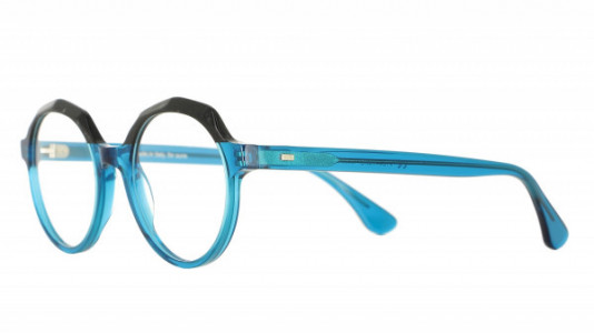 Vanni Dama V1644 Eyeglasses, transparent light blue / black dama