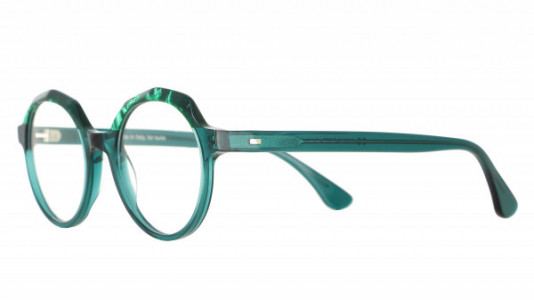 Vanni Dama V1644 Eyeglasses, transparent teal/ green dama