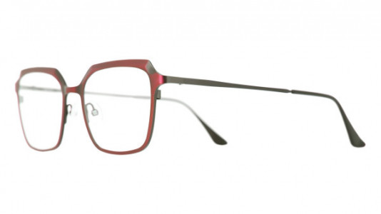 Vanni High Line V4241 Eyeglasses, matt satin dark red