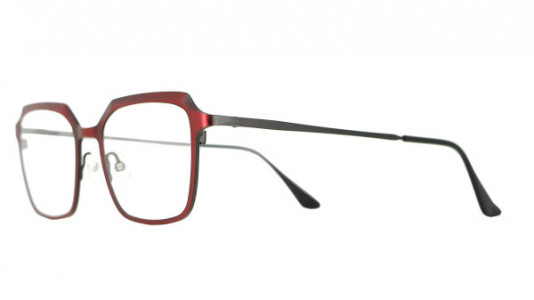 Vanni High Line V4244 Eyeglasses, matt satin dark red