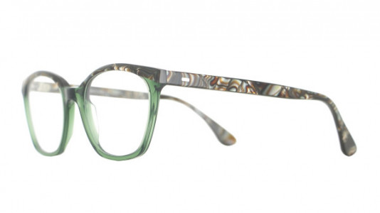 Vanni Colours V1480 Eyeglasses, mother-of-pearl dama/ transparent green