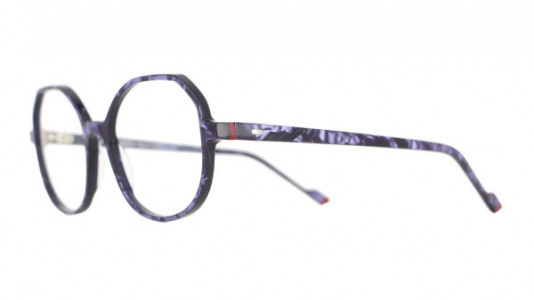 Vanni Pixel V1655 Eyeglasses, purple dama / red details