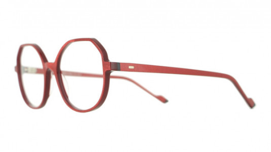 Vanni Pixel V1655 Eyeglasses, red micropixel / dark grey details