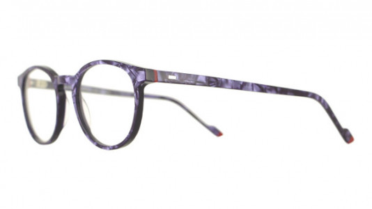 Vanni Pixel V1658 Eyeglasses, purple dama / red details