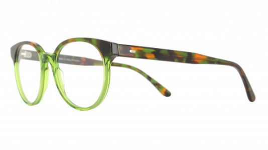 Vanni Pixel V6810 Eyeglasses, green havana/ transparent green