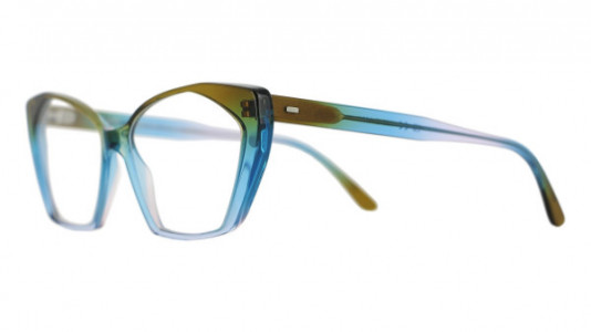 Vanni Colours V6812 Eyeglasses, gradient brown on blue