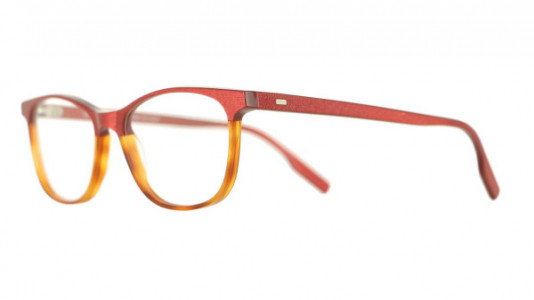 Vanni Pixel V1645 Eyeglasses, red micropixel / blonde havana