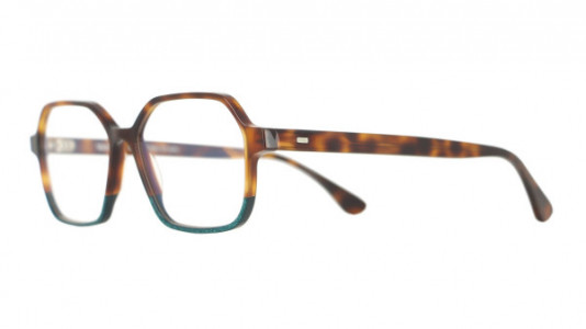 Vanni Pixel V1652 Eyeglasses, classic havana / teal micropixel