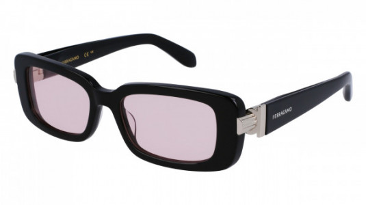 Ferragamo SF1105S Sunglasses, (005) BLACK/PINK