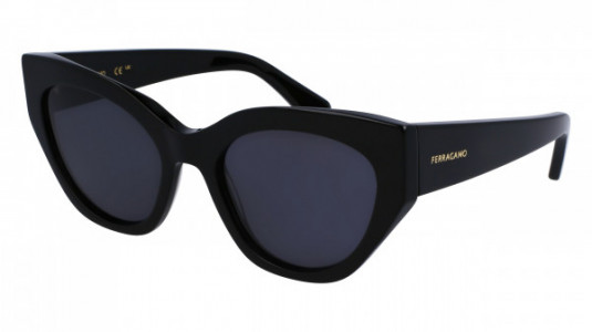 Ferragamo SF1107S Sunglasses, (001) BLACK