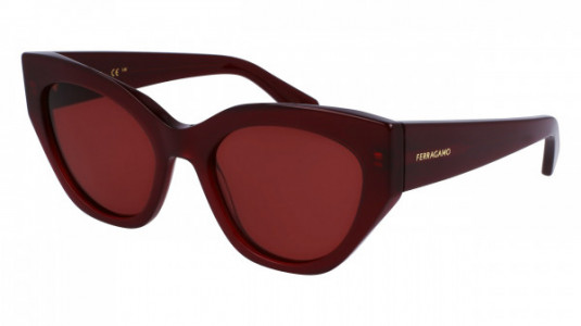 Ferragamo SF1107S Sunglasses, (653) OPALINE WINE