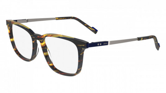 Zeiss ZS23717 Eyeglasses, (241) STRIPED BROWN/BLUE