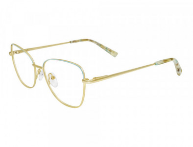 Port Royale FELICITY Eyeglasses, C-1 Mint/Yellow Gold