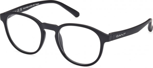 Gant GA3301 Eyeglasses, 002 - Matte Black / Matte Black