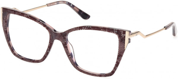 GUESS by Marciano GM0399 Eyeglasses, 071 - Bordeaux/other