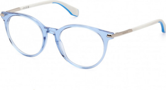 adidas Originals OR5073 Eyeglasses, 085 - Shiny Light Blue / Matte White