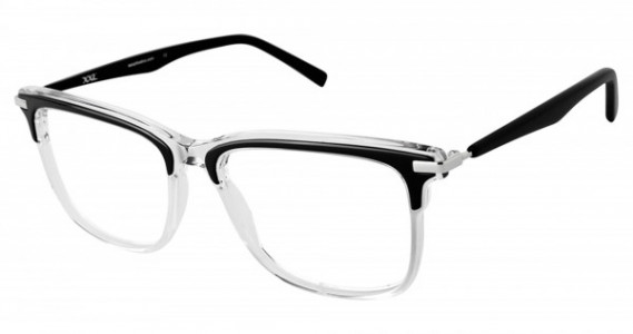 XXL COMMANDER Eyeglasses, BLACK/CRYSTAL
