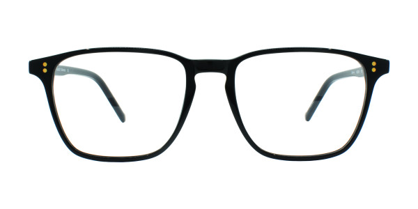 Hackett HEB 319 Eyeglasses, 001 Black
