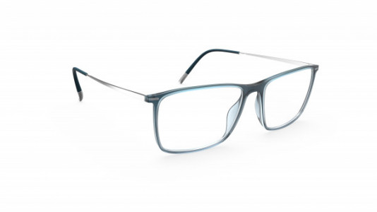 Silhouette Illusion Lite Full Rim 1606 Eyeglasses, 4540 Jiggle Denim