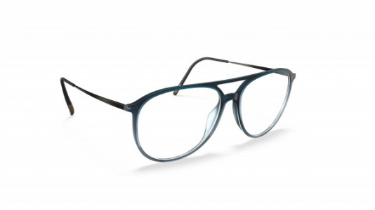 Silhouette Illusion Lite Full Rim 1606 Eyeglasses, 4760 Jiggle Denim