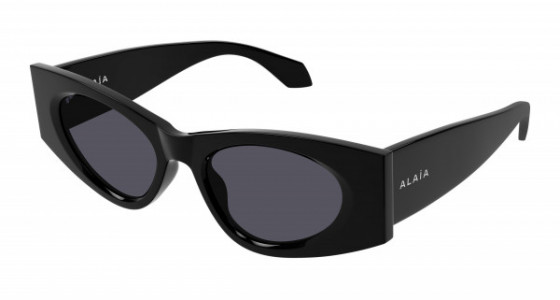 Azzedine Alaïa AA0075S Sunglasses, 001 - BLACK with SMOKE lenses