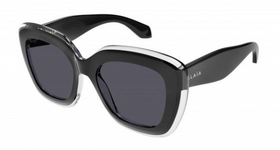 Azzedine Alaïa AA0072S Sunglasses, 001 - BLACK with GREY lenses