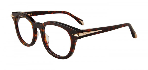 Roberto Cavalli VRC044M Eyeglasses, BROWN/YELLOW HAVANA (0743)