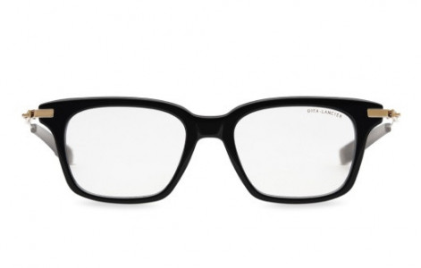 DITA LSA-413 Eyeglasses, BLACK - WHITE GOLD