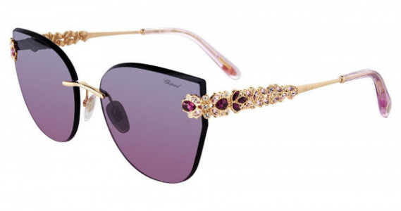 Chopard SCHL05S Sunglasses, LILAC ROSE GOLD (300V)