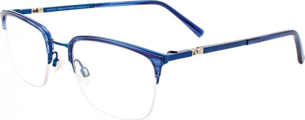 EasyTwist CT276 Eyeglasses, 050 - Blue & Blue Striped