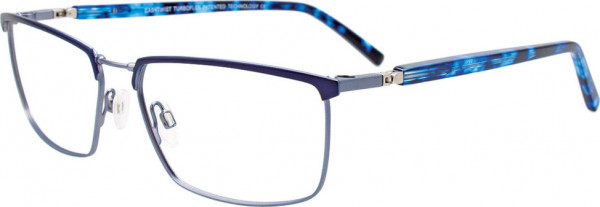 EasyTwist CT270 Eyeglasses, 050 - Matt Dark Blue & Light Blue