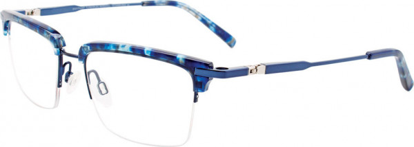 EasyTwist CT260 Eyeglasses, 050 - Demi Blue & Dark Blue
