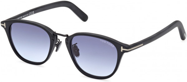 Tom Ford FT1049-D Sunglasses, 02W - Matte Black / Matte Black