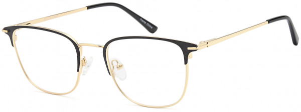 Di Caprio DC232 Eyeglasses, Gunmetal Silver