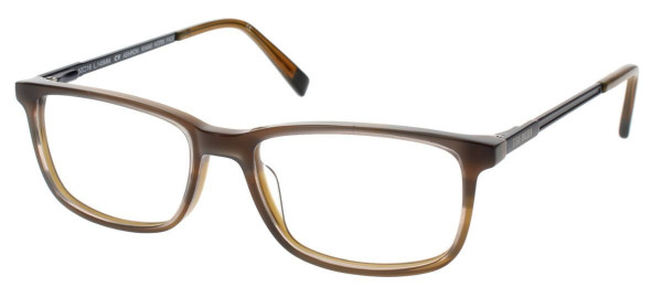 Steve Madden ASHRON Eyeglasses, Khaki Horn Fade