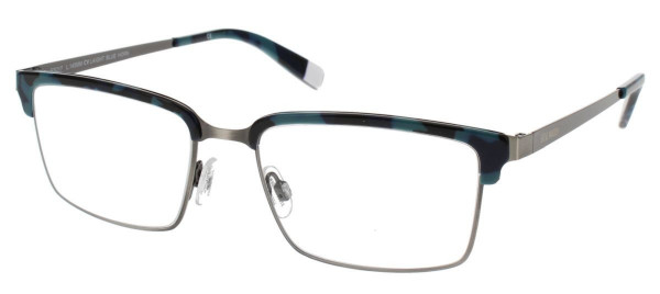 Steve Madden LAIGHT Eyeglasses, Blue Horn