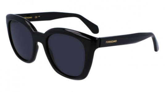 Ferragamo SF2000S Sunglasses, (001) BLACK